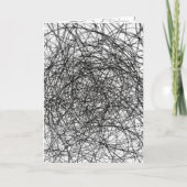 Apologiekaart. Het spijt me, ik heb er een puinhoo Kaart (Voorkant)