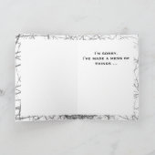 Apologiekaart. Het spijt me, ik heb er een puinhoo Kaart (Binnen)