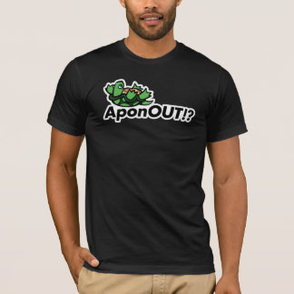 AponOUT!? Turtle Logo T-shirt