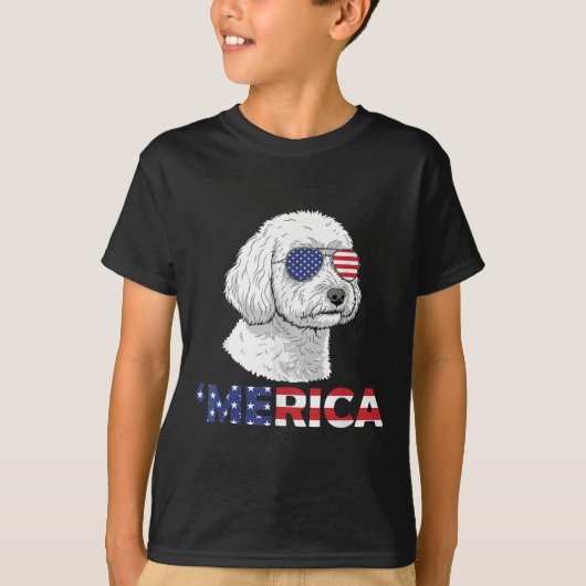 Apoo Merica 4 juli Onafhankelijkheidsdag T-shirt (Voorkant)