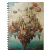 Apophenic Air Castle - Surreal Fantasy Fine Art Notitieboek (Voorkant)