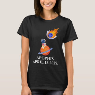 Apophis 2029 planetoïde object 99942 astronomie ru t-shirt