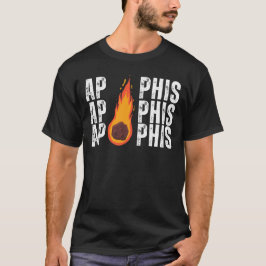 Apophis 2029 planetoïde object 99942 astronomie ru t-shirt
