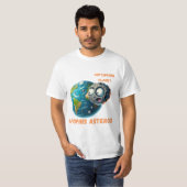 Apophis asteroïde komt binnenkort t-shirt (Voorkant volledig)