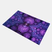 Apophysis Fractal - Atomen Fusion + uw ideeën Deurmat (Schuin)