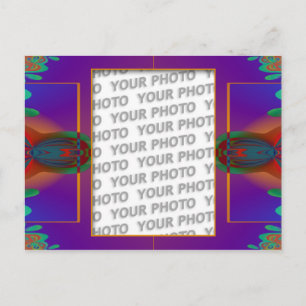 Apophysis fractal decor + uw foto briefkaart