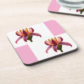 Aporta-copos de plástico  Flor Bier Onderzetter (Linkerzijde)