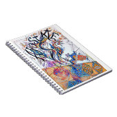 Apostaat Colorful Free Doodle Tekening Notitieboek (Rechterzijde)