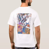 Apostaat Colorful Free Doodle Tekening T-shirt (Achterkant)