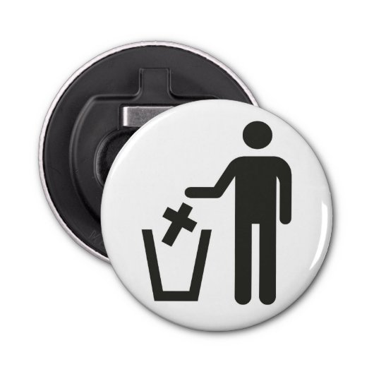 Apostasy Button Flesopener (Voorkant)