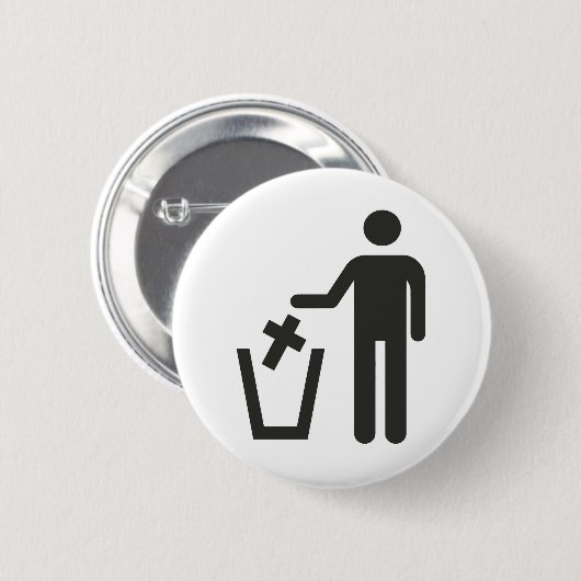 Apostasy Ronde Button 5,7 Cm (Voorkant /achterkant)