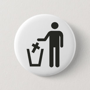 Apostasy Ronde Button 5,7 Cm