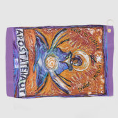 Apostatenaut - verkennen zonder dogma's golfhanddoek (Horizontaal)