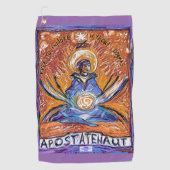 Apostatenaut - verkennen zonder dogma's golfhanddoek (Voorkant)