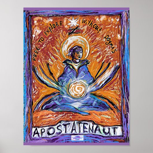 Apostatenaut - verkennen zonder dogma's poster (Voorkant)