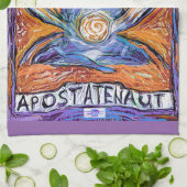 Apostatenaut - verkennen zonder dogma's theedoek (Gevouwen)