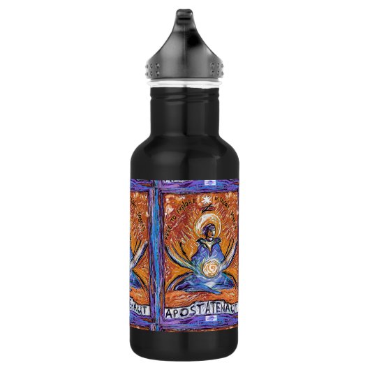 Apostatenaut - verkennen zonder dogma's waterfles  (Rechts)