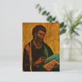 Apostel Matteüs Orthodox Christelijk Byzantijns ic Briefkaart (Staand voorkant)