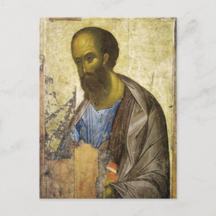 Apostel Paul door Andrei Rublev Briefkaart