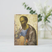 Apostel Paul door Andrei Rublev Briefkaart (Staand voorkant)