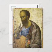 Apostel Paul door Andrei Rublev Briefkaart (Voorkant / Achterkant)