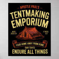 Apostel Paulus Tentmakerij Emporium Christenen Kam