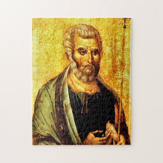 Apostel Peter Icon Orthodox Christelijk Legpuzzel (Verticaal)