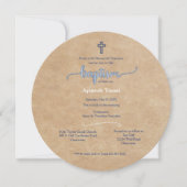 Apostel Ronde Uitnodiging (Voorkant)