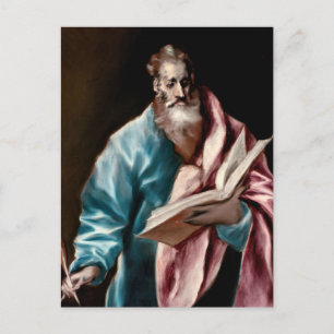 Apostel St. Mattheus door El Greco Briefkaart