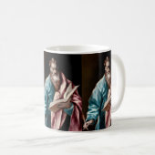 Apostel St. Mattheus door El Greco Koffiemok (Voorkant rechts)