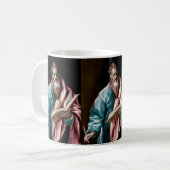 Apostel St. Mattheus door El Greco Koffiemok (Voorkant links)