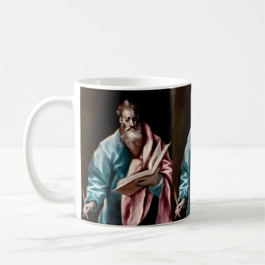 Apostel St. Mattheus door El Greco Koffiemok (Links)