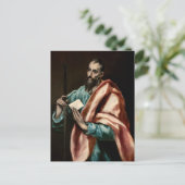 Apostel St. Paulus door El Greco Briefkaart (Staand voorkant)