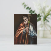 Apostel St. Thaddeus door El Greco Briefkaart (Staand voorkant)