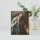 Apostel St. Thomas door El Greco Briefkaart (Staand voorkant)