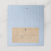 Apostel Tafelnummer Zitplaatsen Kaart Plaatskaartje (Buitenkant ongevouwen)