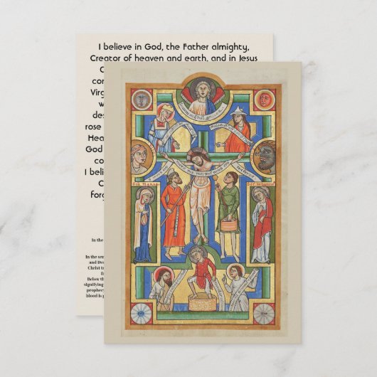 Apostelen geloofsbelijdenis (Voorkant / Achterkant)