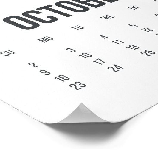 Aposteljaarkalender Groot Poster 2016 Japans (Hoek)