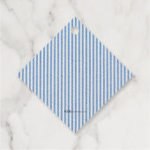 Apostle Diamond Favor Tag Bedankjes Labels (Achterkant)