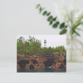 Apostle Islands - Devil's Island Lighthouse Briefkaart (Staand voorkant)