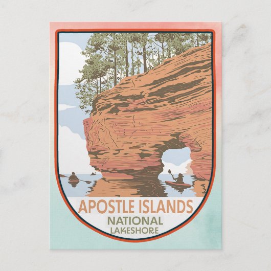 Apostle Islands National Lakeshore Briefkaart (Voorkant)