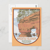 Apostle Islands National Lakeshore Briefkaart (Voorkant / Achterkant)