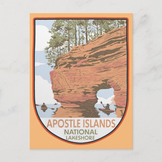 Apostle Islands National Lakeshore Briefkaart (Voorkant)