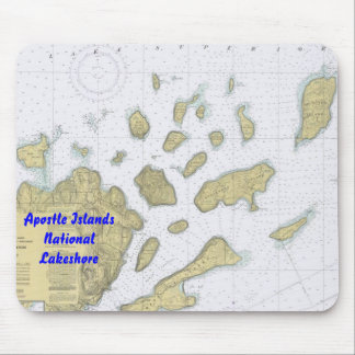 Apostle Islands National Lakeshore Chart Muismat