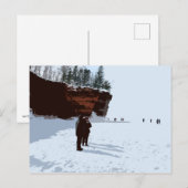 Apostle Islands National Lakeshore ICE CAVES Briefkaart (Voorkant / Achterkant)