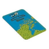 Apostle Islands National Lakeshore map Magneet (Rechterzijde)