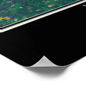 Apostle Islands National Lakeshore Satellite Map Poster (Hoek)