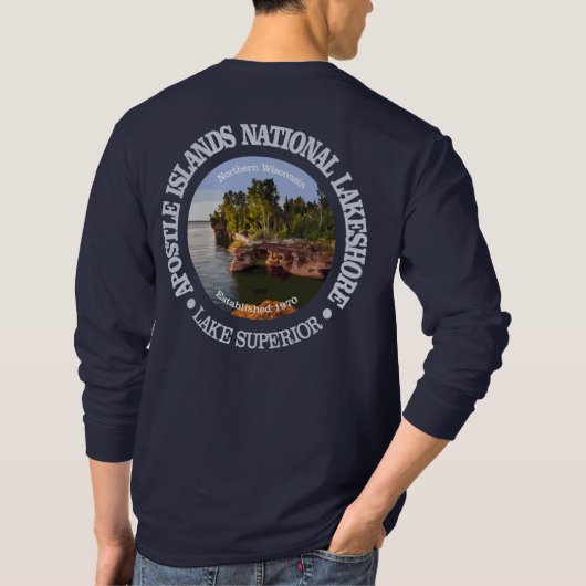 Apostle Islands National Lakeshore T-shirt (Achterkant)