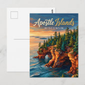 Apostle Islands National Lakeshore VS Briefkaart (Voorkant / Achterkant)
