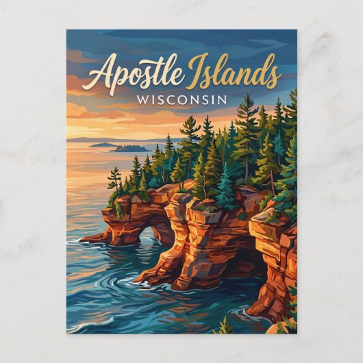 Apostle Islands National Lakeshore VS Briefkaart (Voorkant)